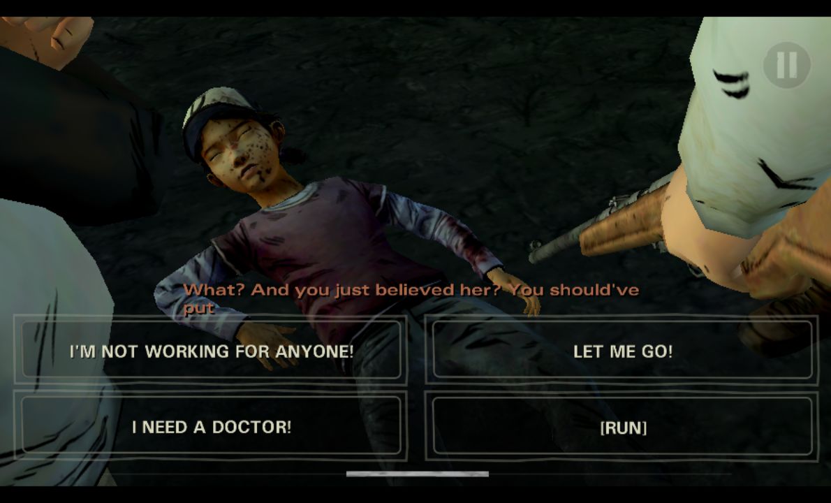 androidアプリ The Walking Dead： Season Two攻略スクリーンショット5