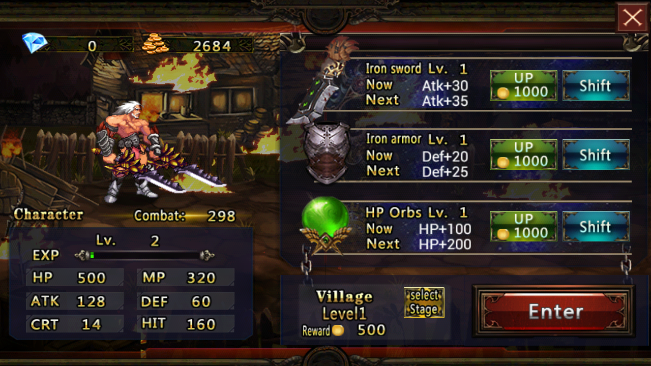 androidアプリ Temple Fight 2014攻略スクリーンショット2