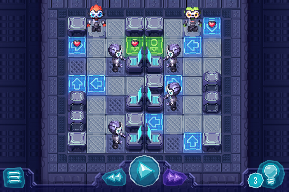 androidアプリ Robots Need Love Too攻略スクリーンショット3