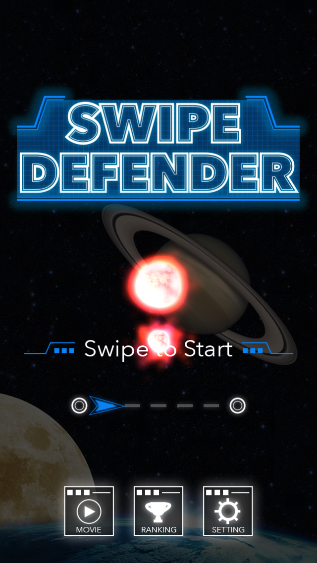 androidアプリ Swipe Defender攻略スクリーンショット1