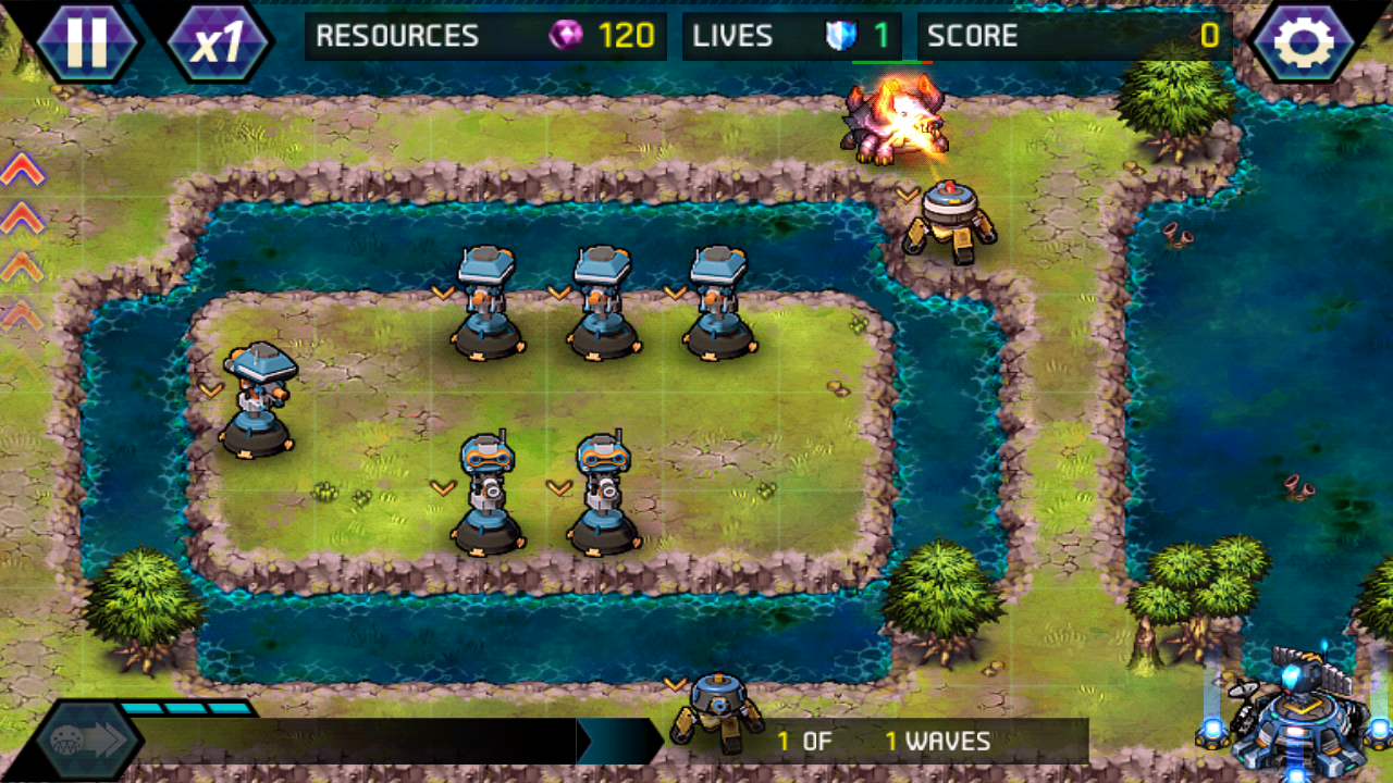 androidアプリ タワーディフェンス: Infinite War攻略スクリーンショット6