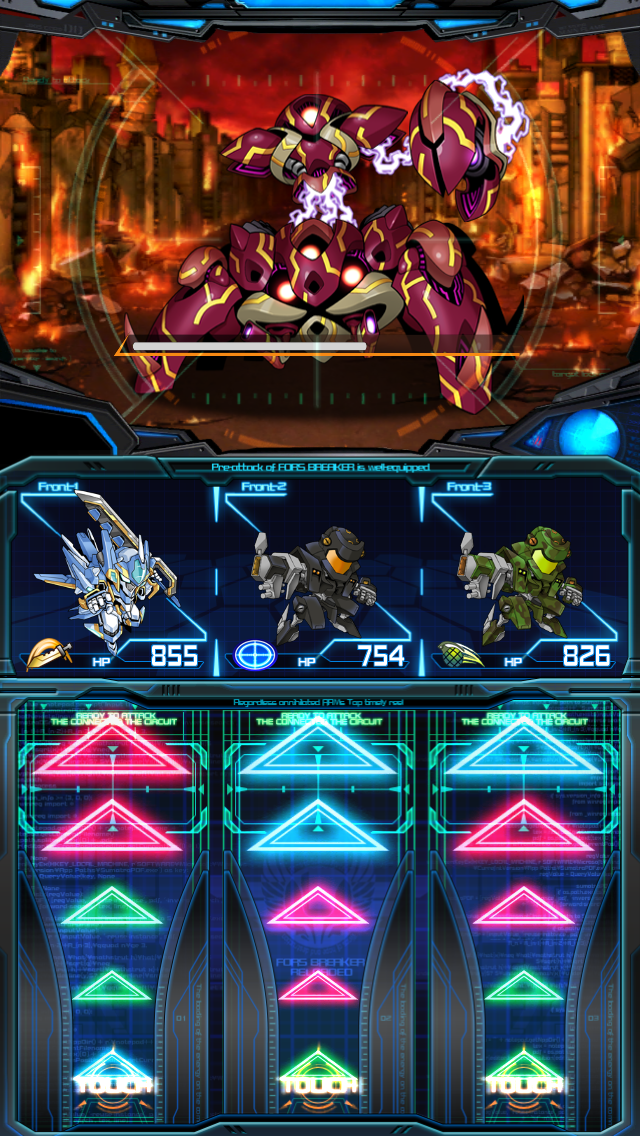ジェネラルギア～反撃の神機～ androidアプリスクリーンショット1