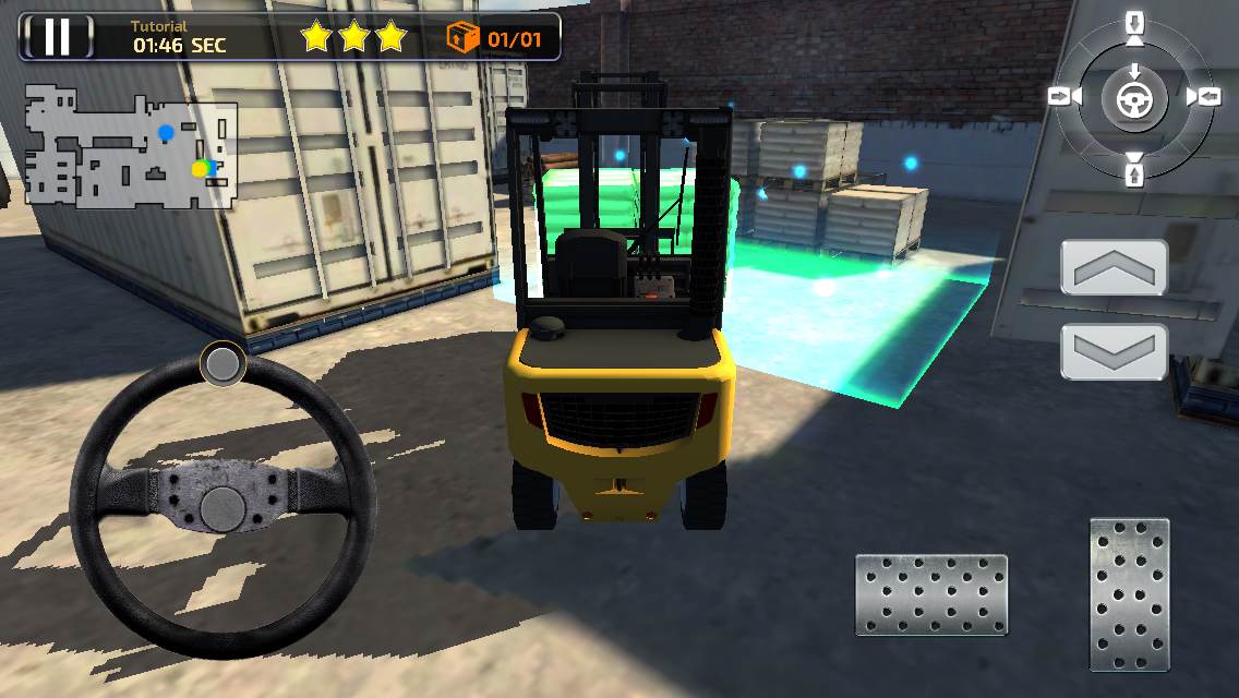 androidアプリ 3D Fork Lift Parking攻略スクリーンショット4