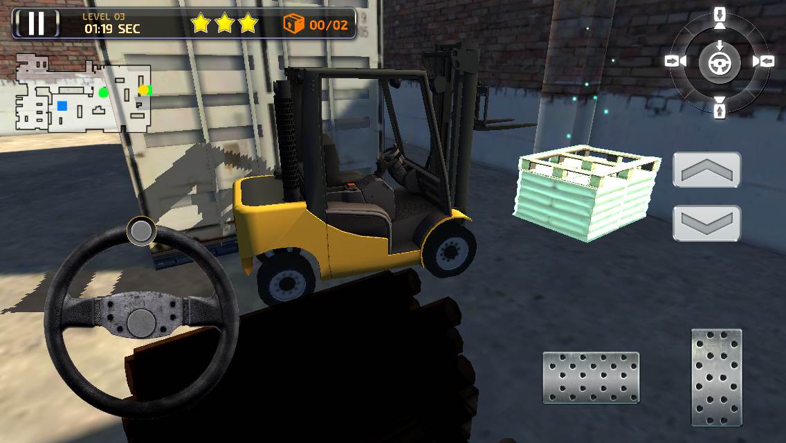 3D Fork Lift Parking androidアプリスクリーンショット3