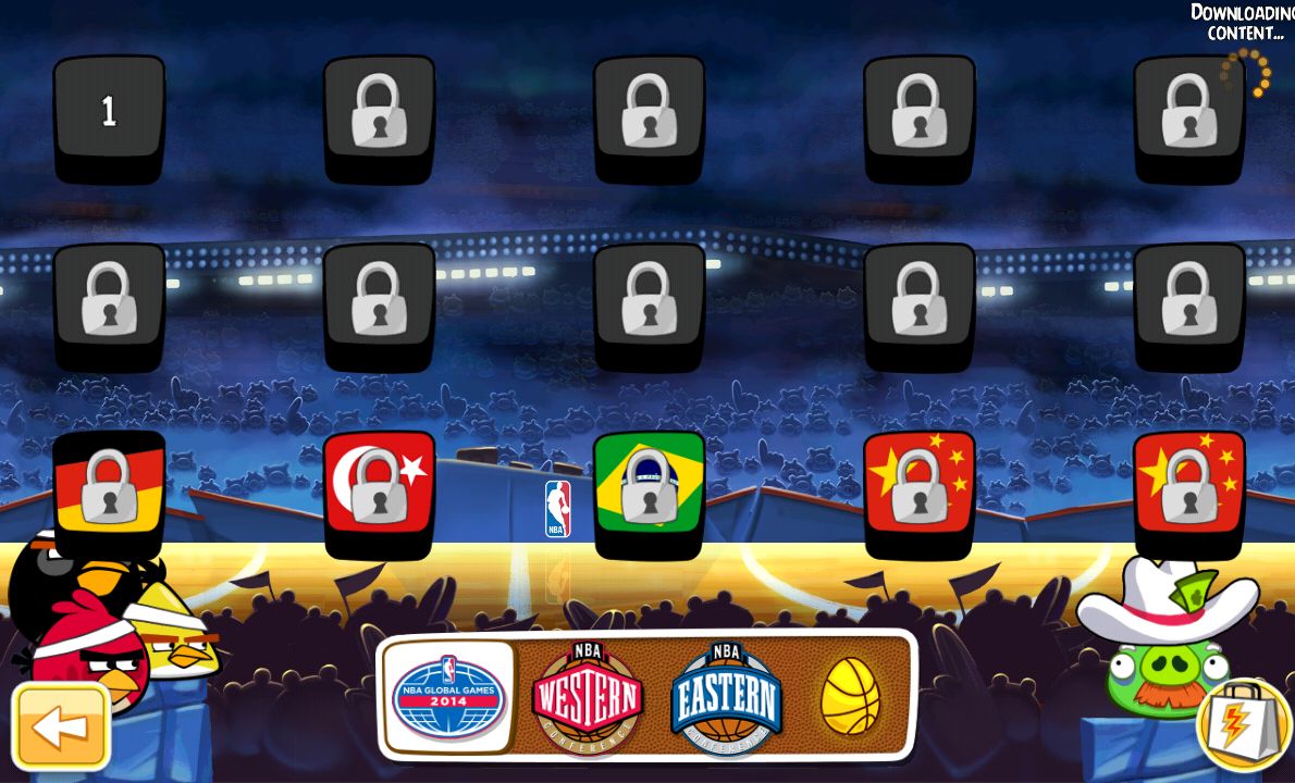 androidアプリ Angry Birds Seasons攻略スクリーンショット1