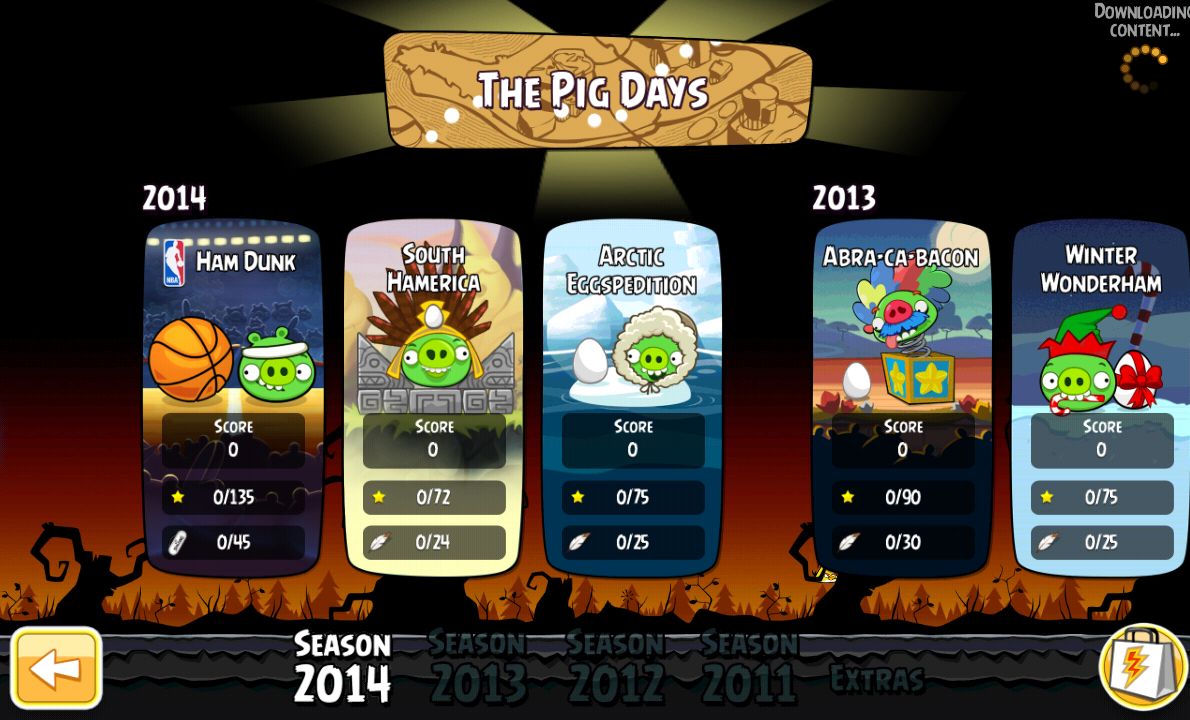 Angry Birds Seasons androidアプリスクリーンショット2