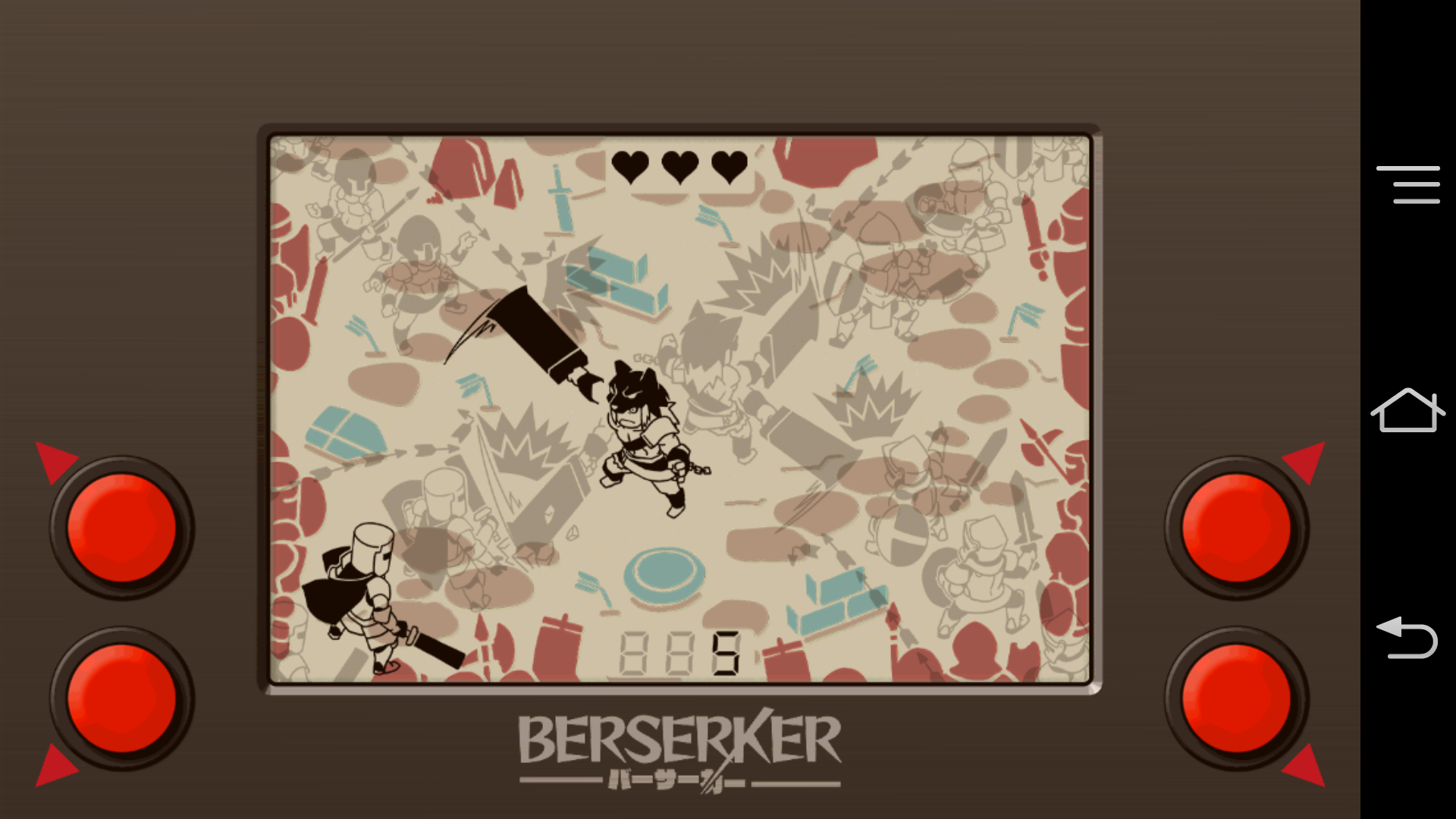 バーサーカー - BERSERKER - androidアプリスクリーンショット1
