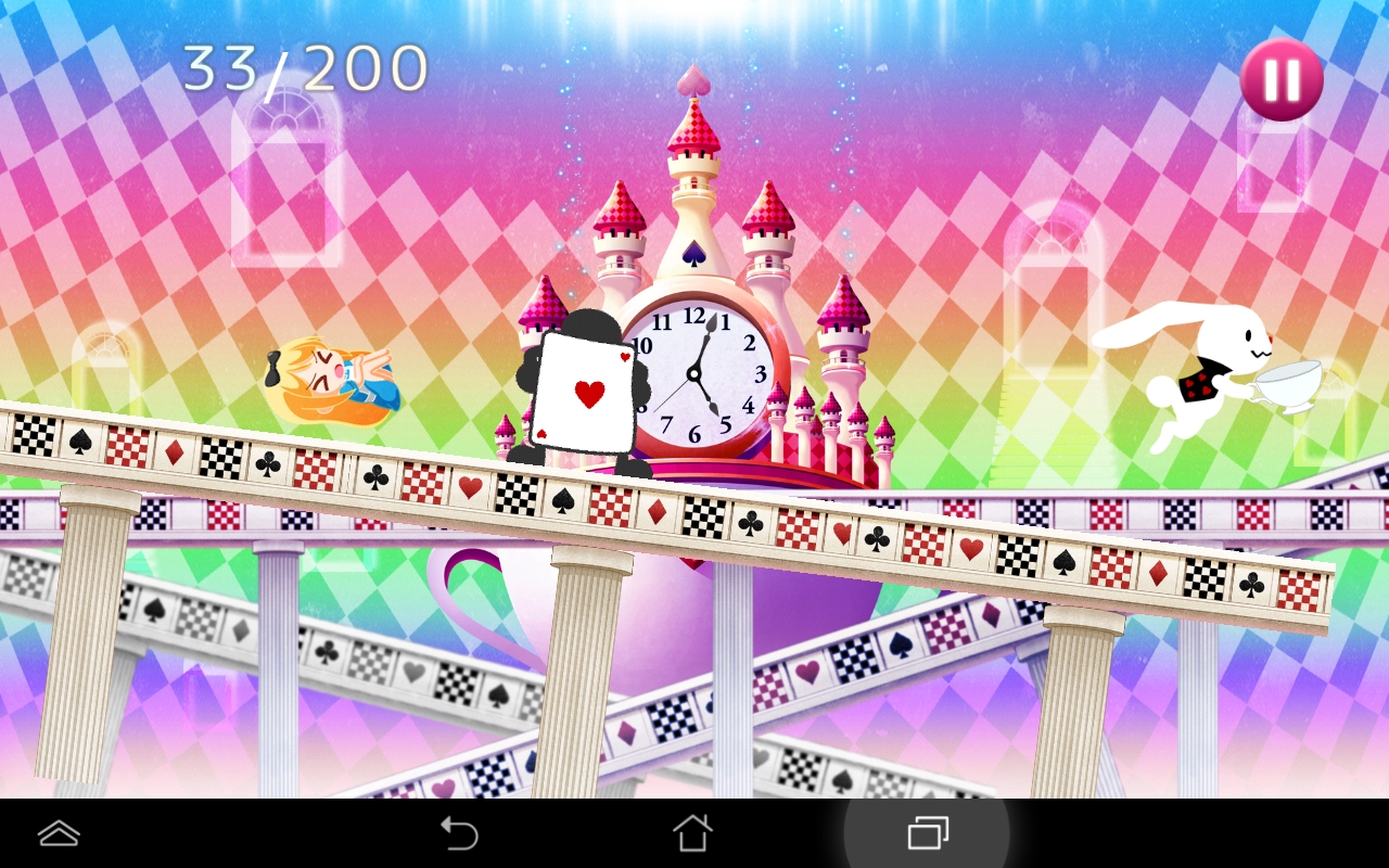 androidアプリ ころがりアリス-ALICE IN ROLLINGLAND-攻略スクリーンショット2