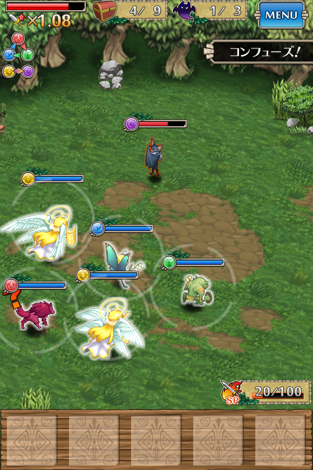 テイマーズダンジョン 迷宮の魔物使い androidアプリスクリーンショット1