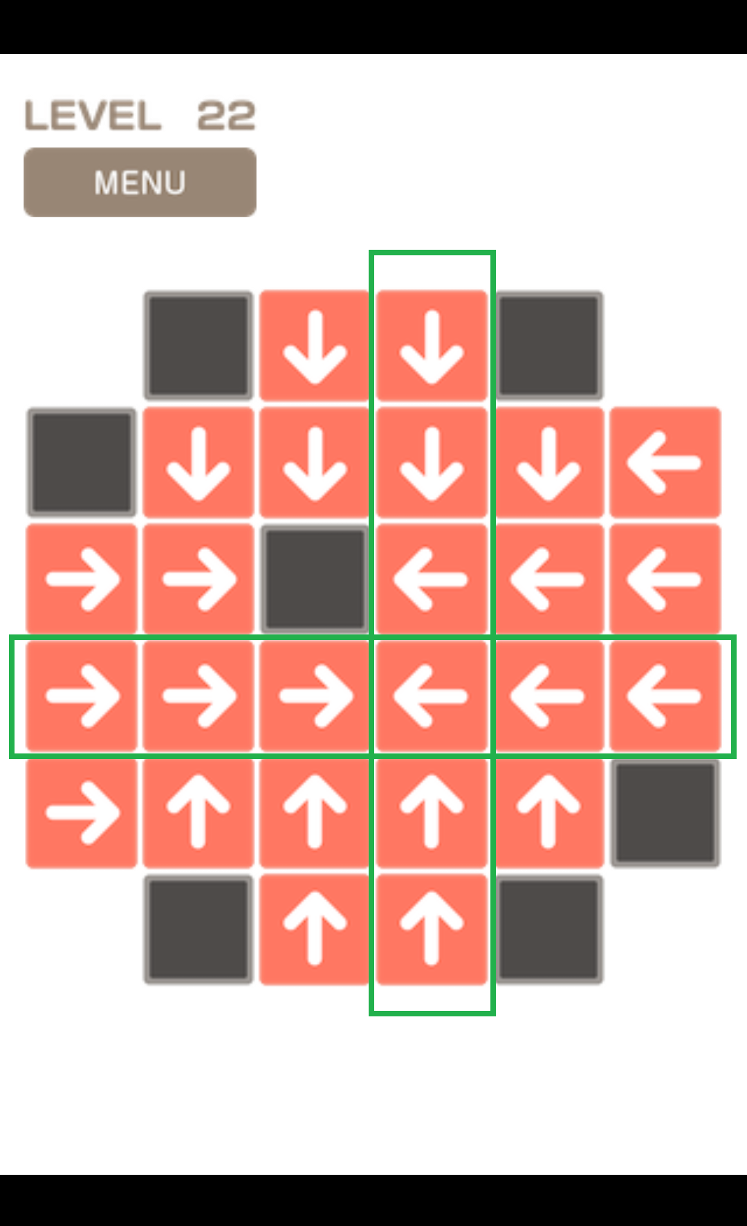 androidアプリ Arrowed 矢印のパズル攻略スクリーンショット4