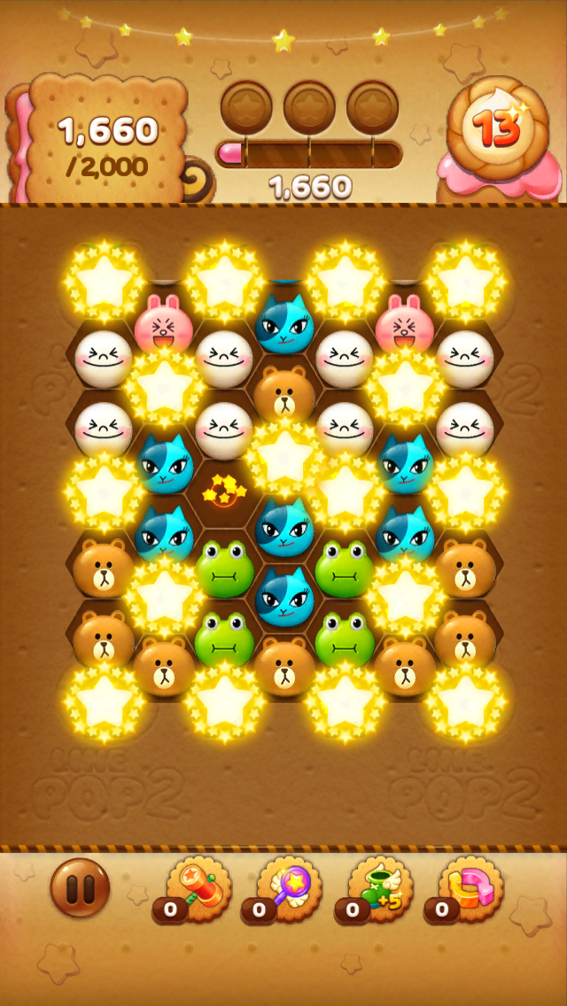 LINE POP2 androidアプリスクリーンショット1