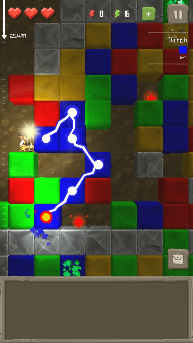 Puzzle to the Center of the Earth androidアプリスクリーンショット1