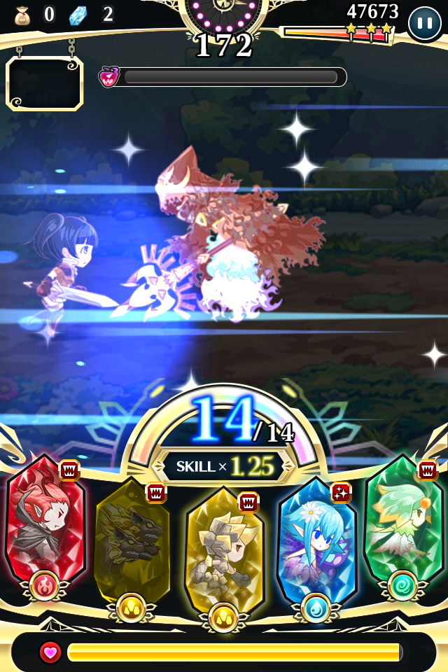 androidアプリ クリスタルファンタジア攻略スクリーンショット3