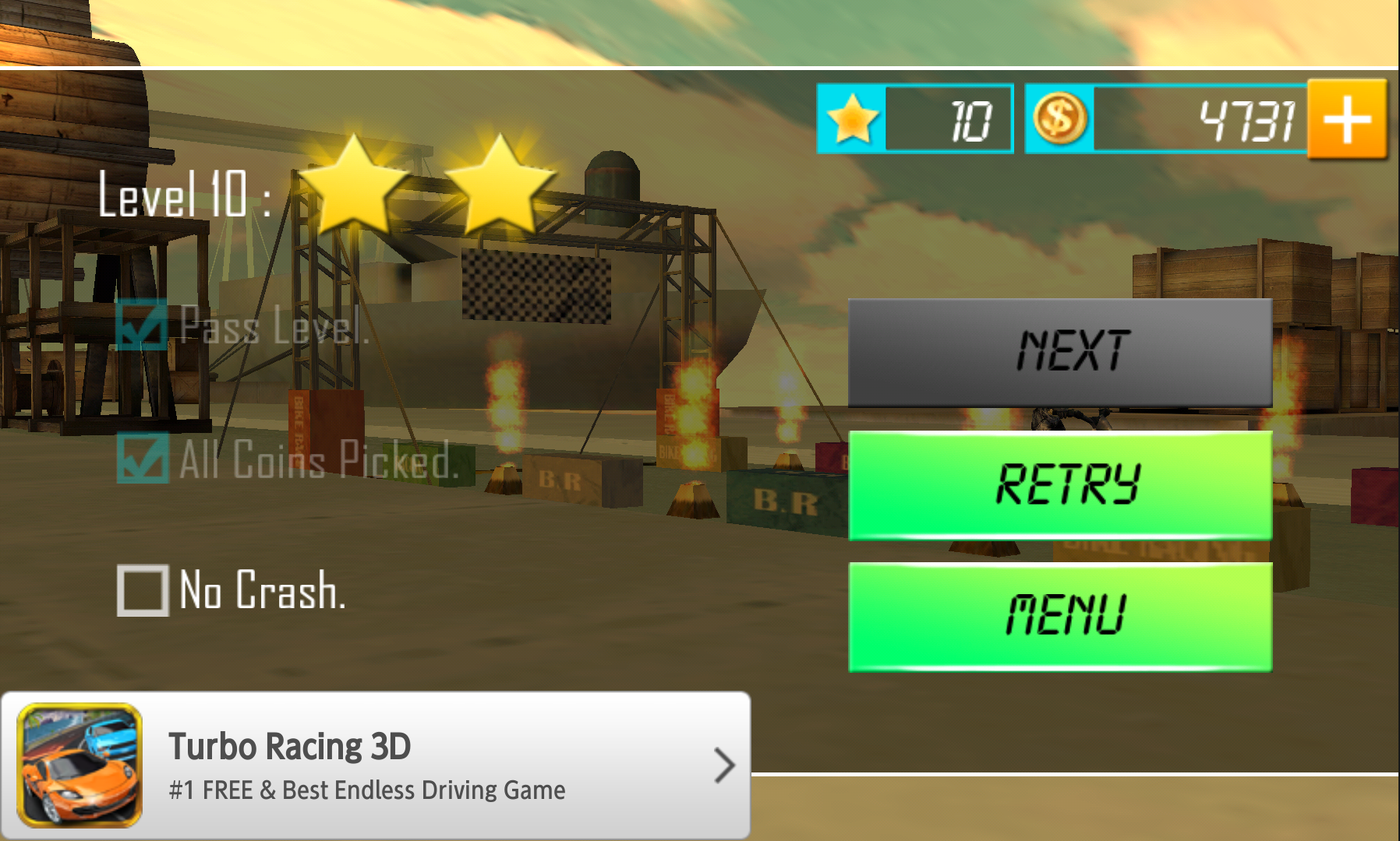 androidアプリ バイクレーシング3D - Bike Racing攻略スクリーンショット5