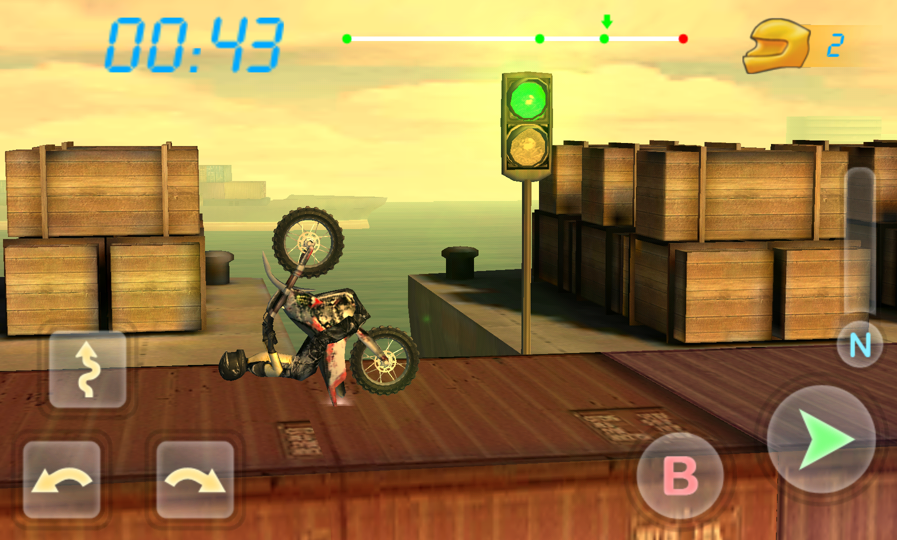 バイクレーシング3D - Bike Racing androidアプリスクリーンショット1