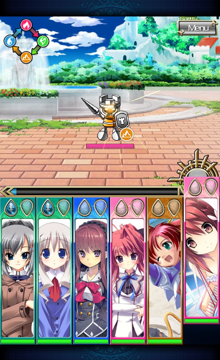 androidアプリ メガミエンゲイジ！クエスト攻略スクリーンショット2