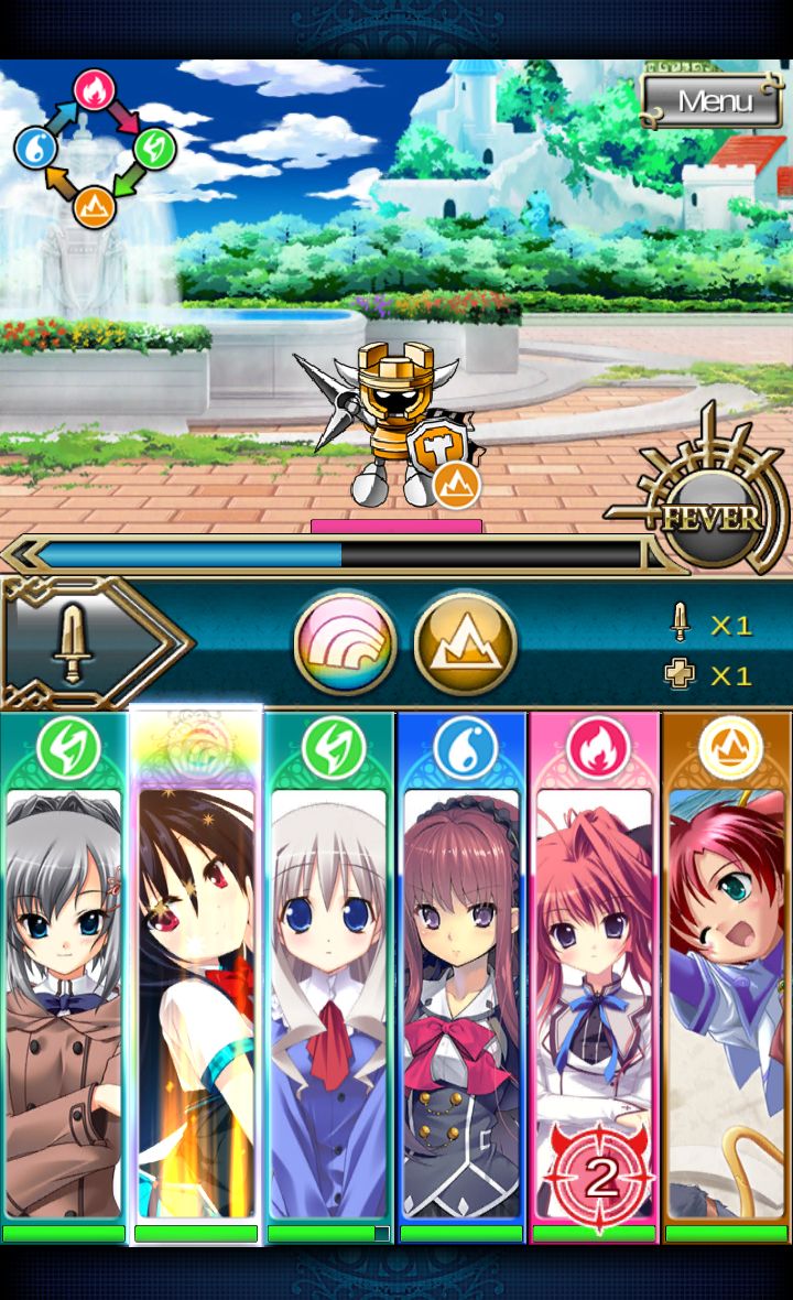 androidアプリ メガミエンゲイジ！クエスト攻略スクリーンショット3