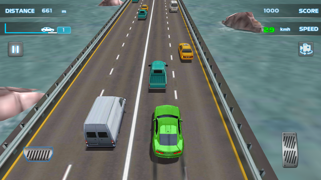 androidアプリ ターボレーシング3D - Turbo Racing攻略スクリーンショット4