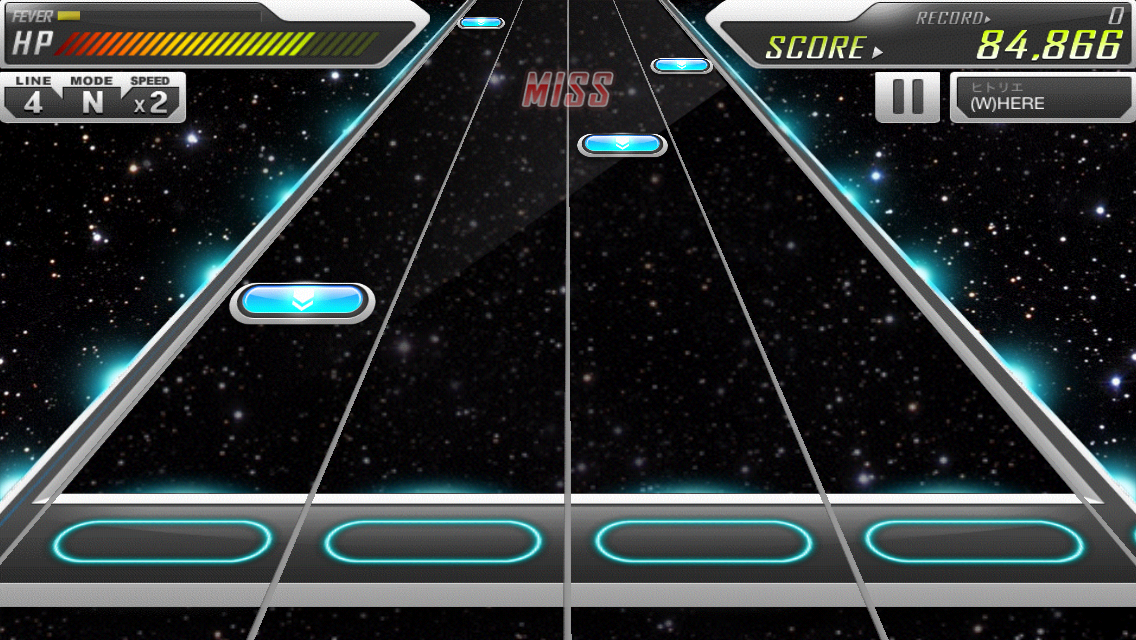 BEAT MP3 2.0 - フィンガーダンス androidアプリスクリーンショット1