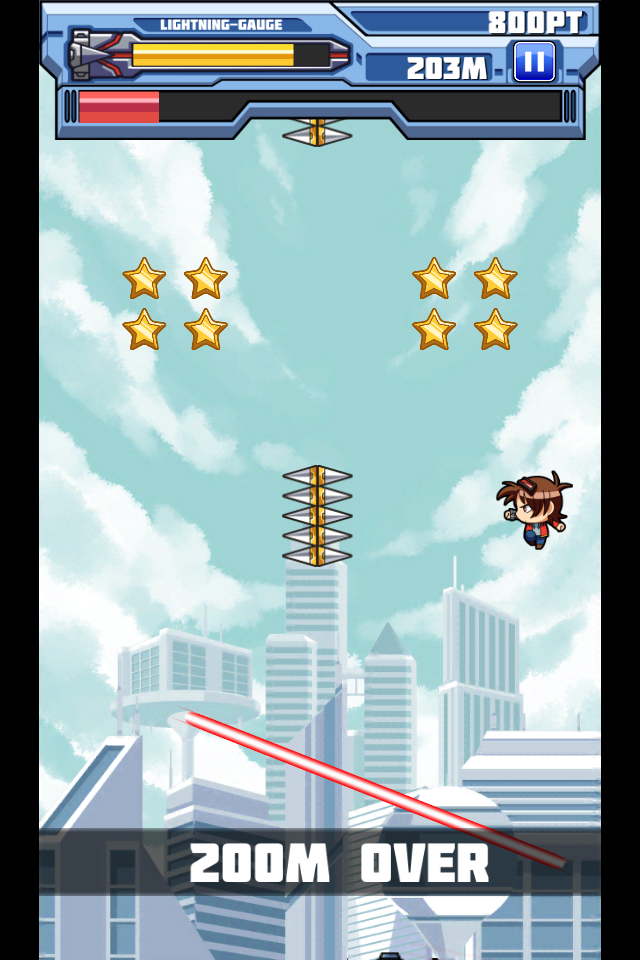ライトニングヒーローズ androidアプリスクリーンショット1