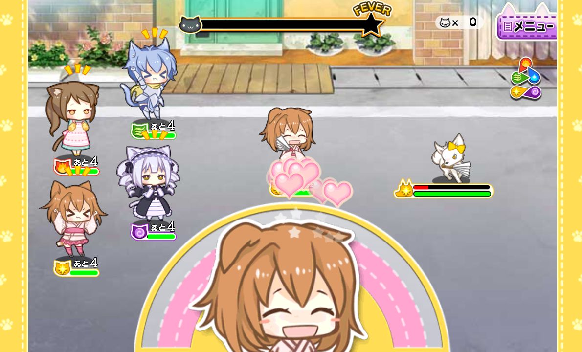 androidアプリ 猫耳さばいばー！攻略スクリーンショット2