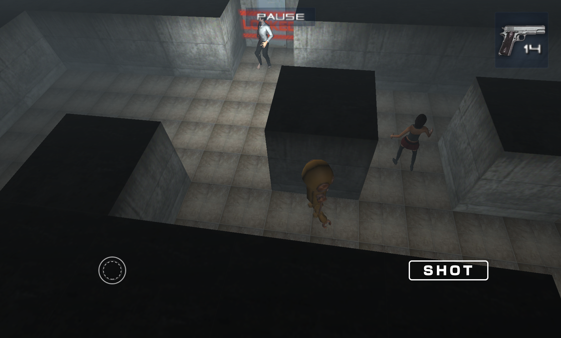 androidアプリ ZOMBIES IN THE DARK MAZE攻略スクリーンショット3
