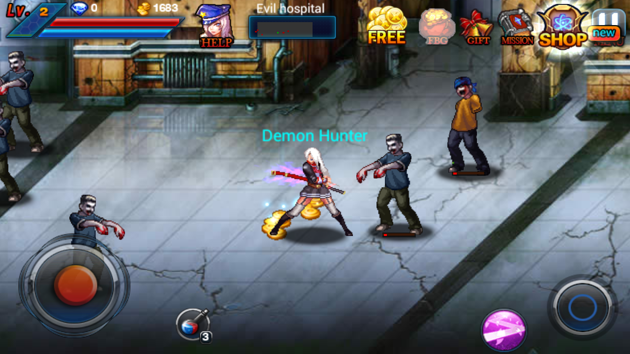 androidアプリ Demon Hunter攻略スクリーンショット5