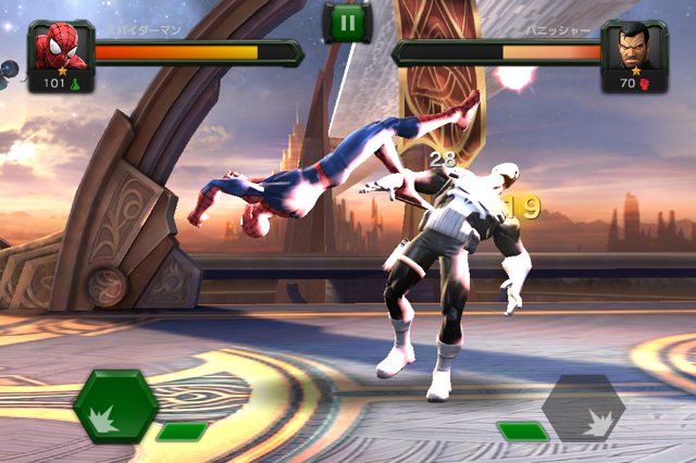 androidアプリ Marvel オールスターバトル攻略スクリーンショット2