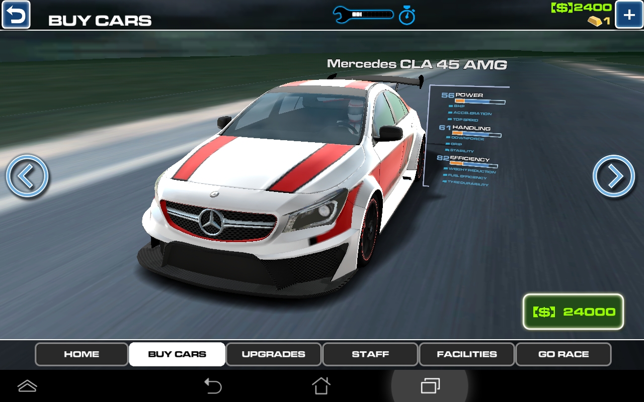androidアプリ Race Team Manager攻略スクリーンショット1