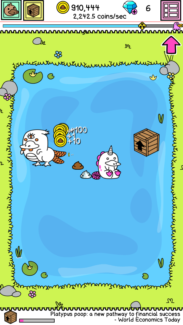 Platypus Evolution -変異体カモノハシ androidアプリスクリーンショット3
