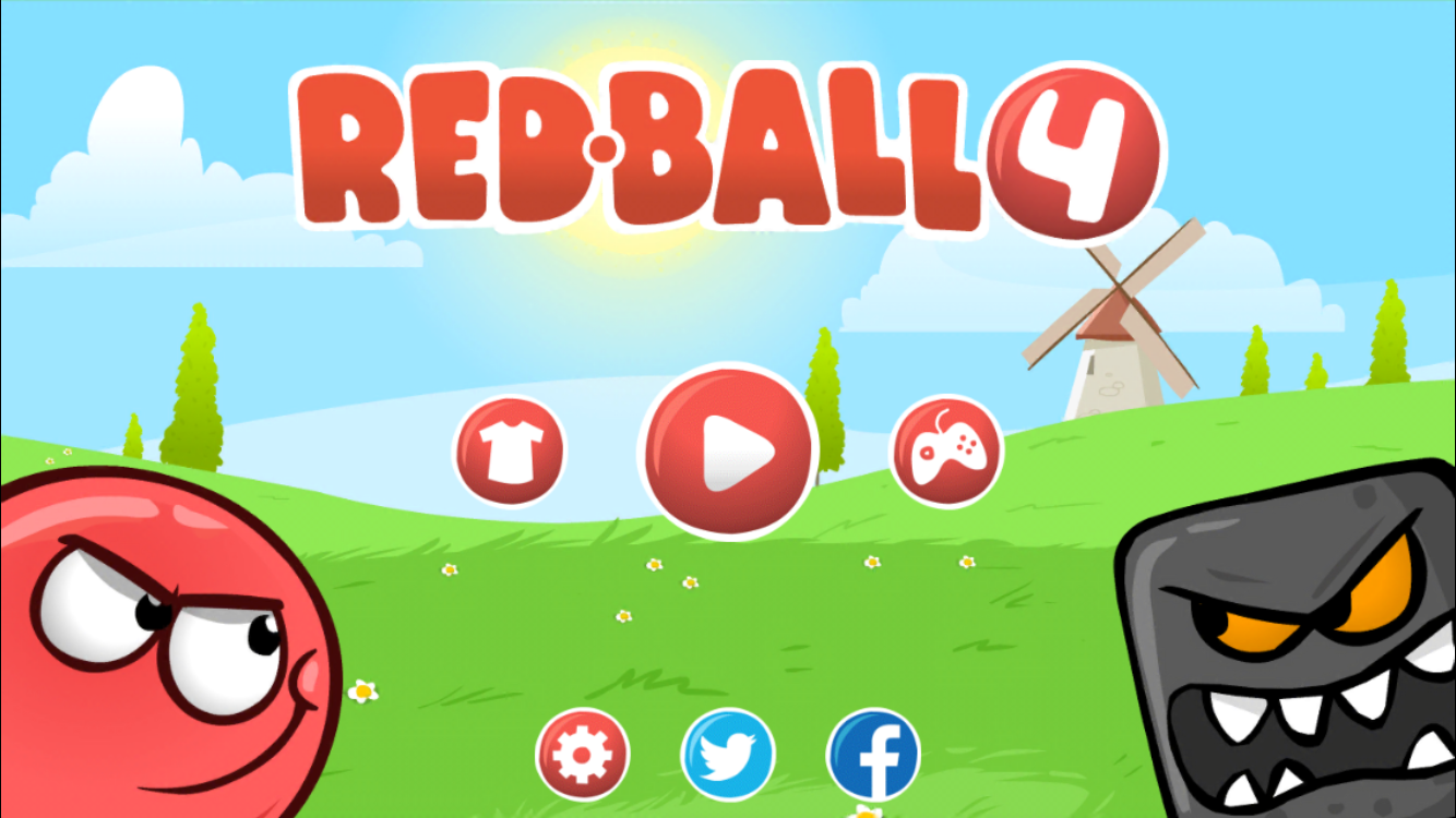 androidアプリ Red Ball 4攻略スクリーンショット1