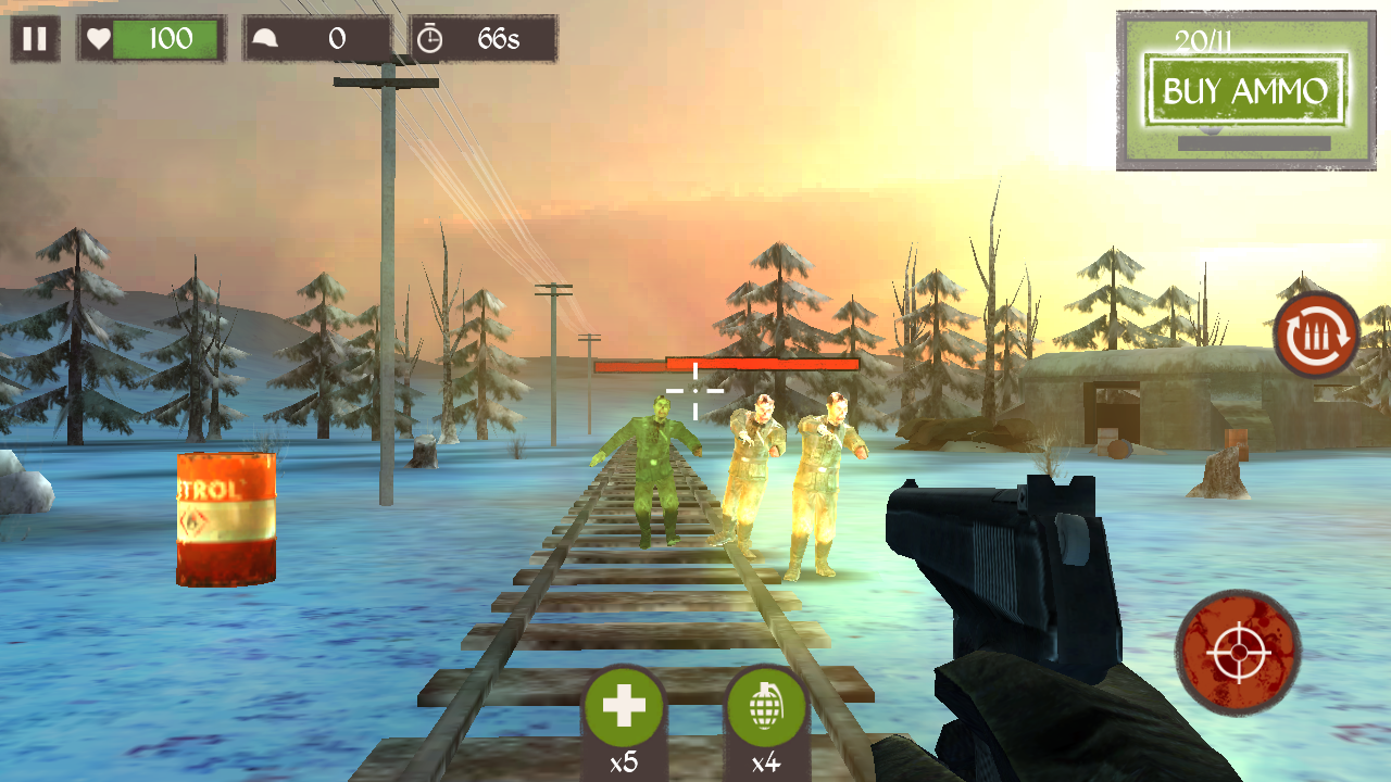 androidアプリ Zombie Call: Dead Shooter FPS攻略スクリーンショット4