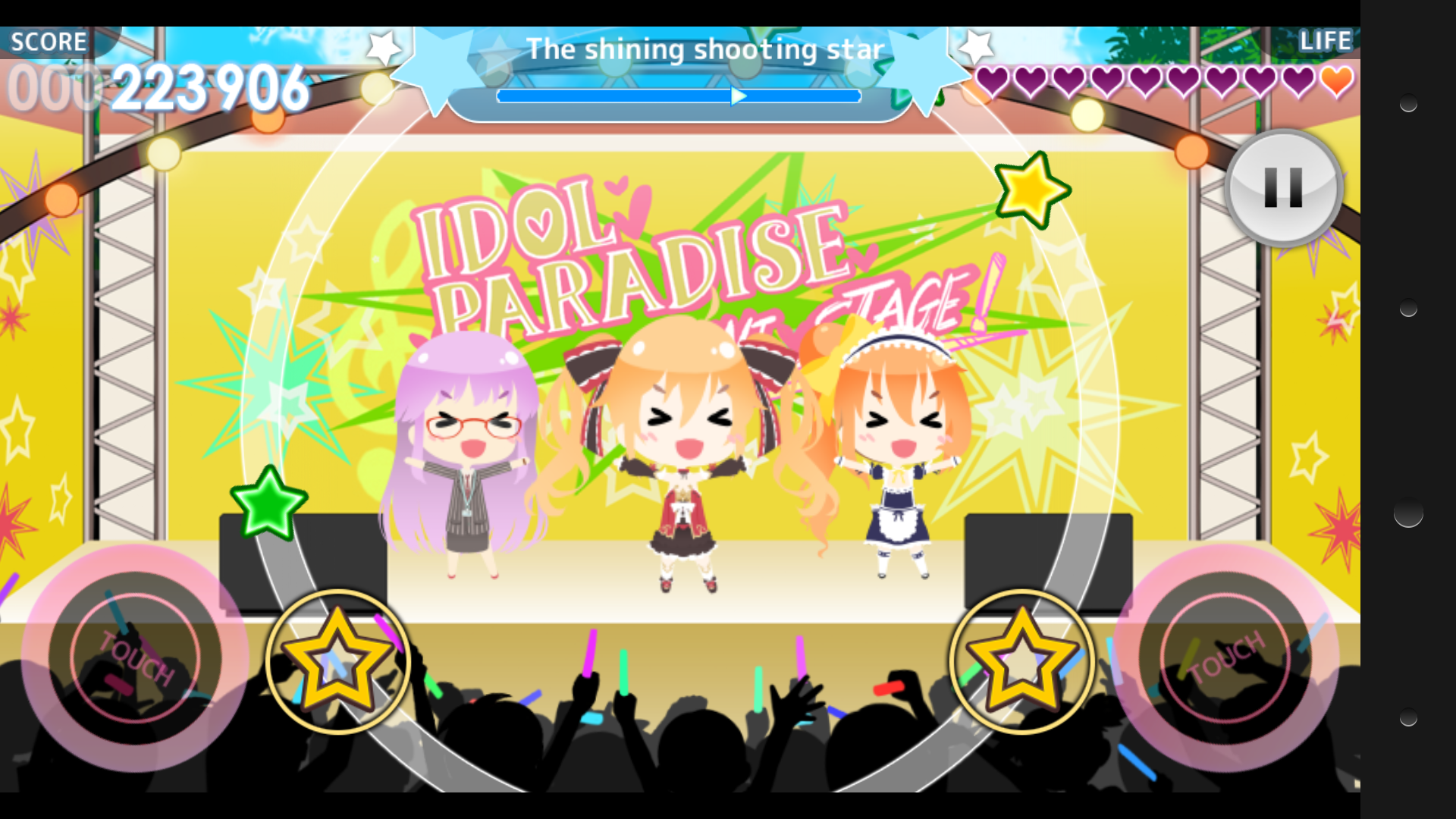 androidアプリ アイパラ!IDOL PARADISE攻略スクリーンショット5