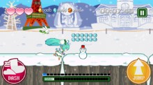 androidアプリ ブツカランナー　SNOW MIKU 2015 Edition攻略スクリーンショット2