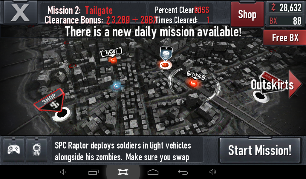 androidアプリ Gunner Z攻略スクリーンショット2