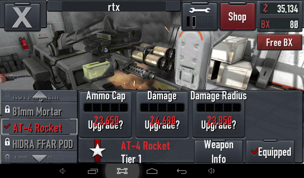 Gunner Z androidアプリスクリーンショット3
