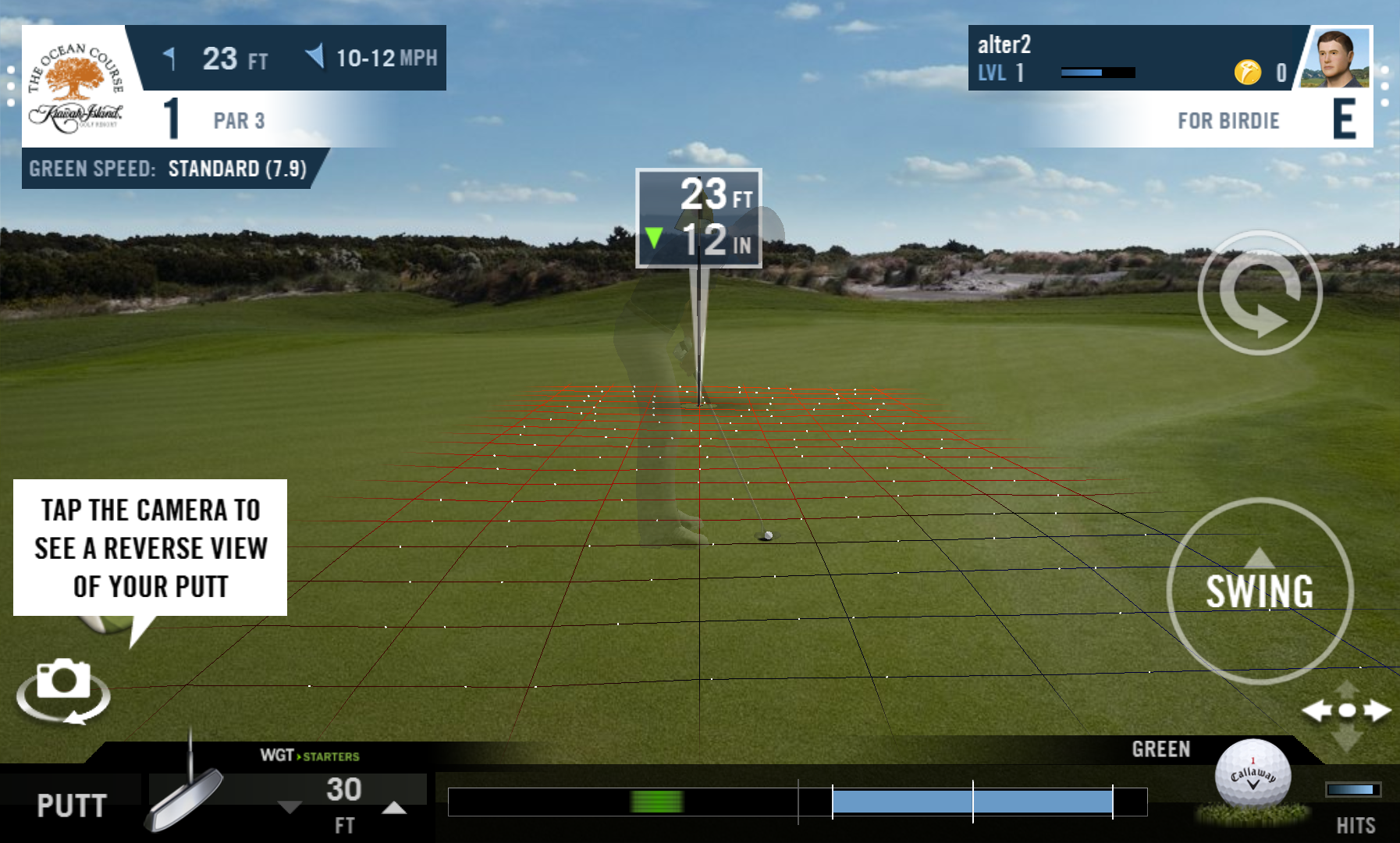 androidアプリ WGT Golf Mobile攻略スクリーンショット4