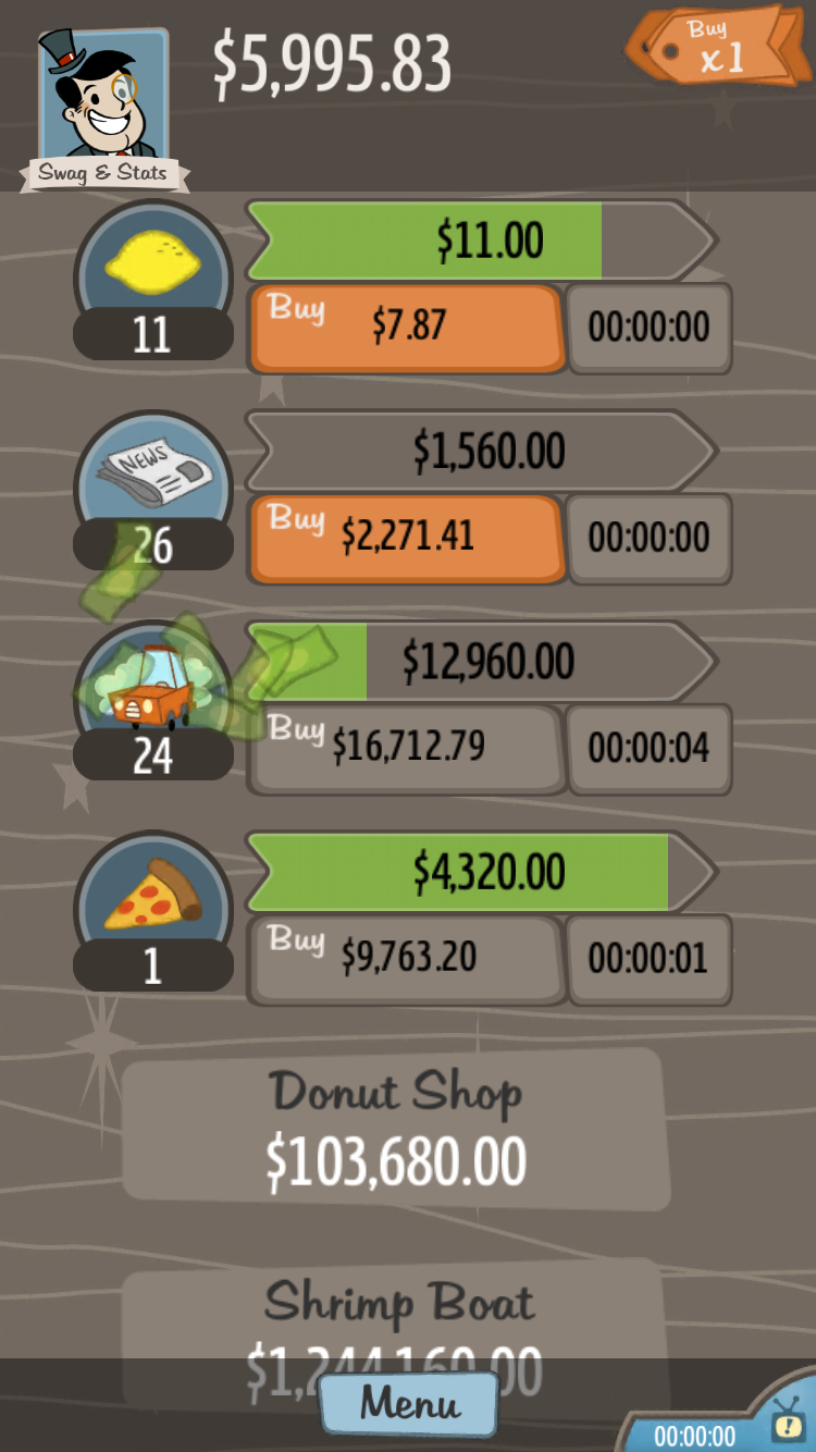 AdVenture Capitalist androidアプリスクリーンショット1