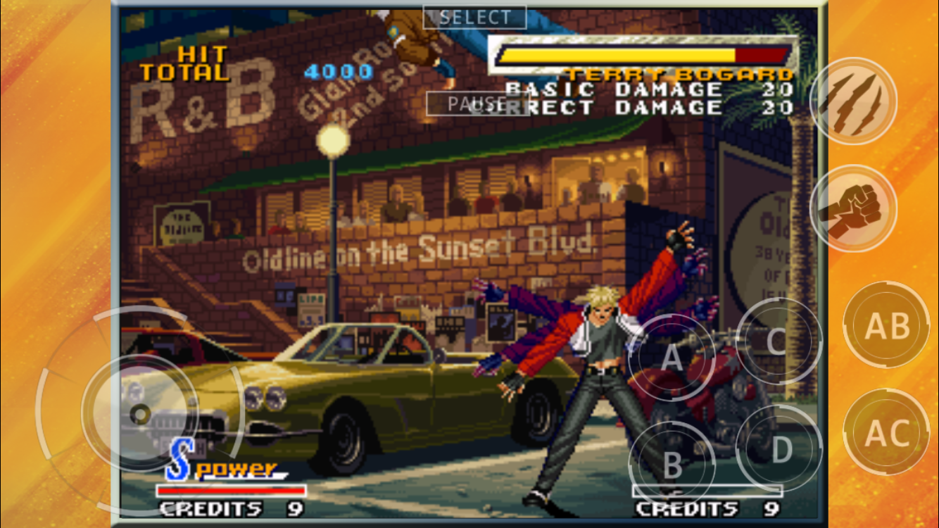 androidアプリ 餓狼 MARK OF THE WOLVES攻略スクリーンショット6