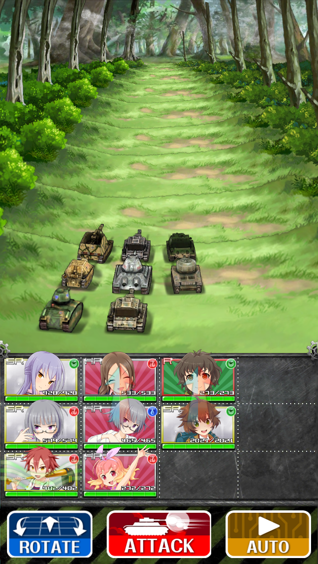 androidアプリ しんぐんデストロ〜イ！攻略スクリーンショット2