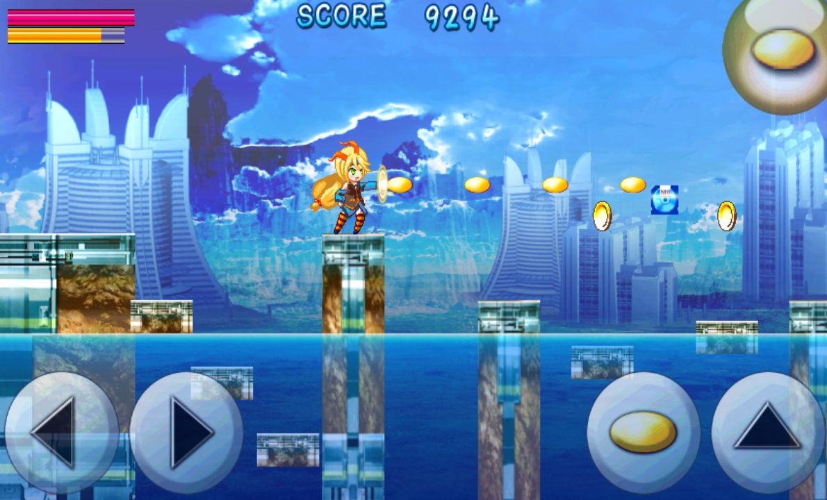 ユニティちゃんのアクションシューティング androidアプリスクリーンショット1