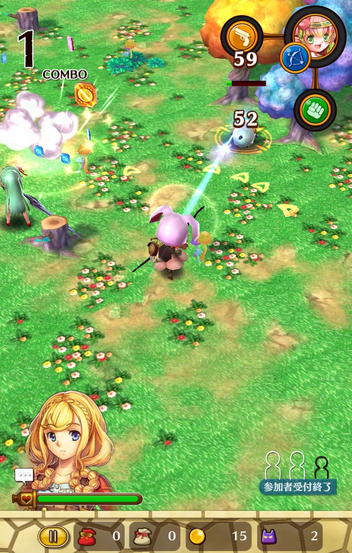 リリーと魔神の物語 androidアプリスクリーンショット1