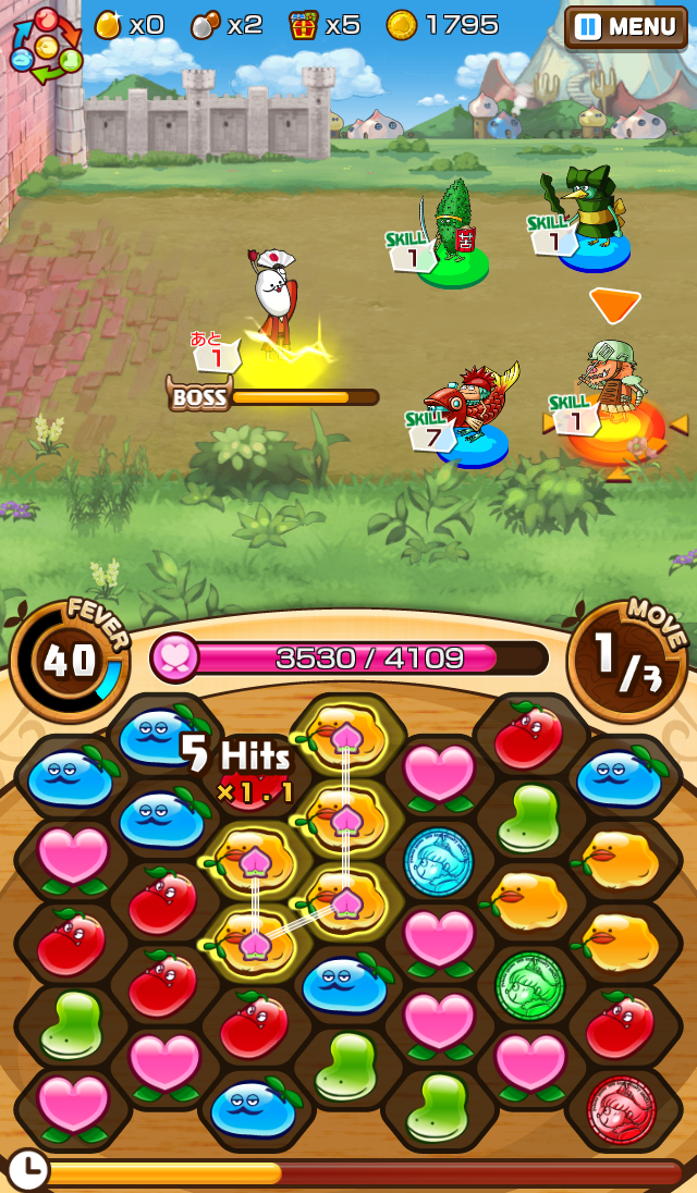 androidアプリ モモ姫と秘密のレシピ攻略スクリーンショット2