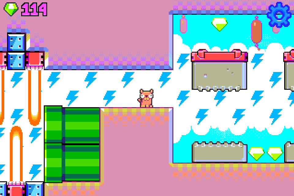 androidアプリ Silly Sausage in Meat Land攻略スクリーンショット4