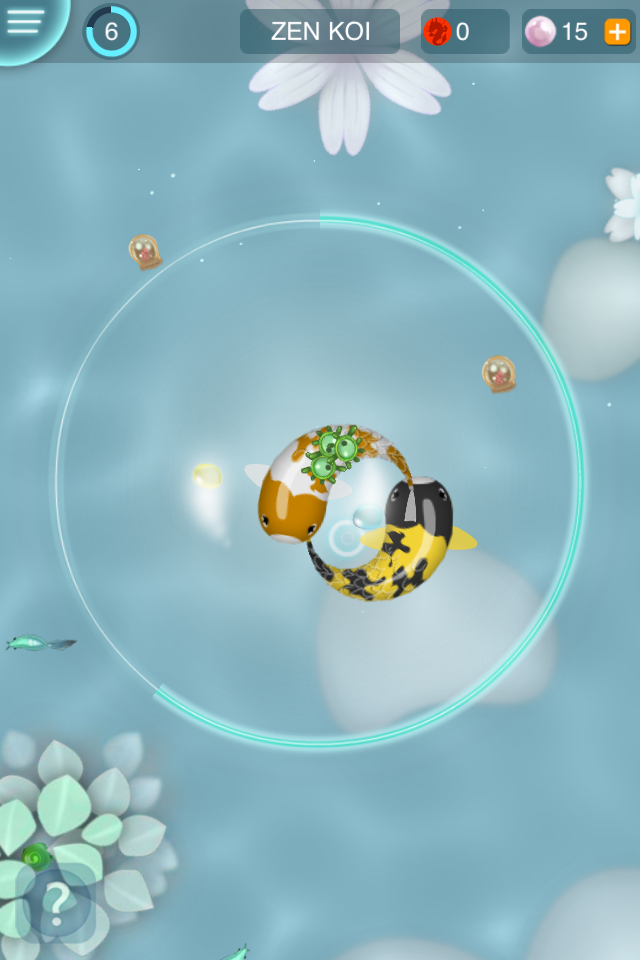 Zen Koi - 禅の鯉 - 静かな水の中の旅 androidアプリスクリーンショット2