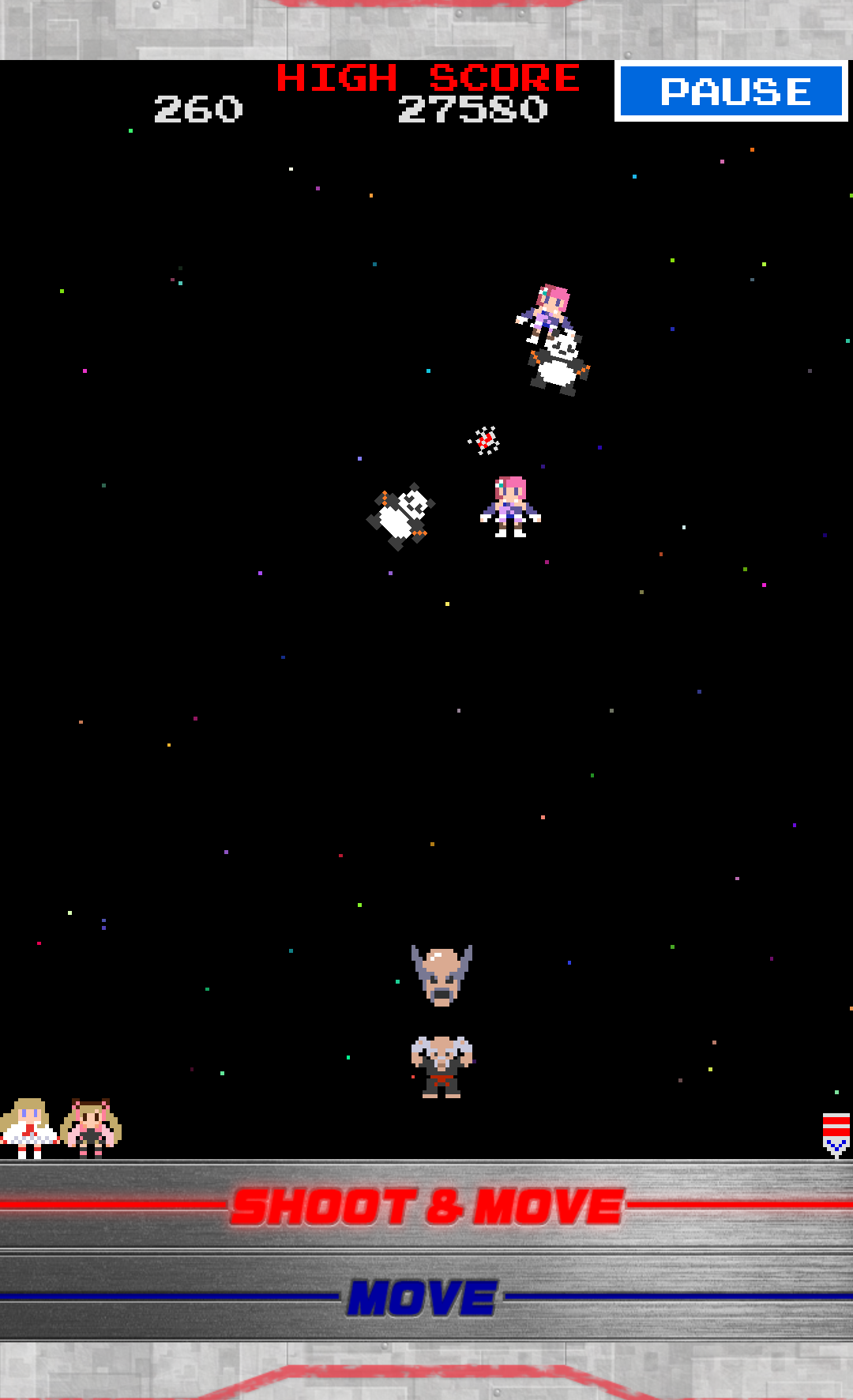 androidアプリ Galaga:TEKKEN Edition攻略スクリーンショット2