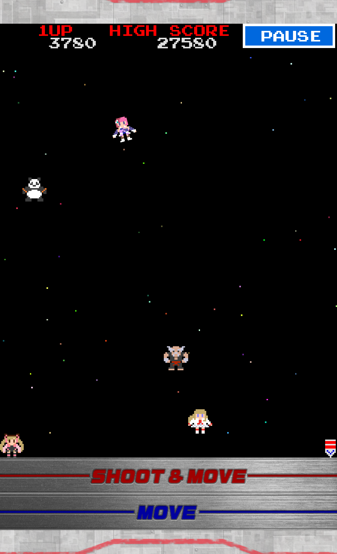 androidアプリ Galaga:TEKKEN Edition攻略スクリーンショット4