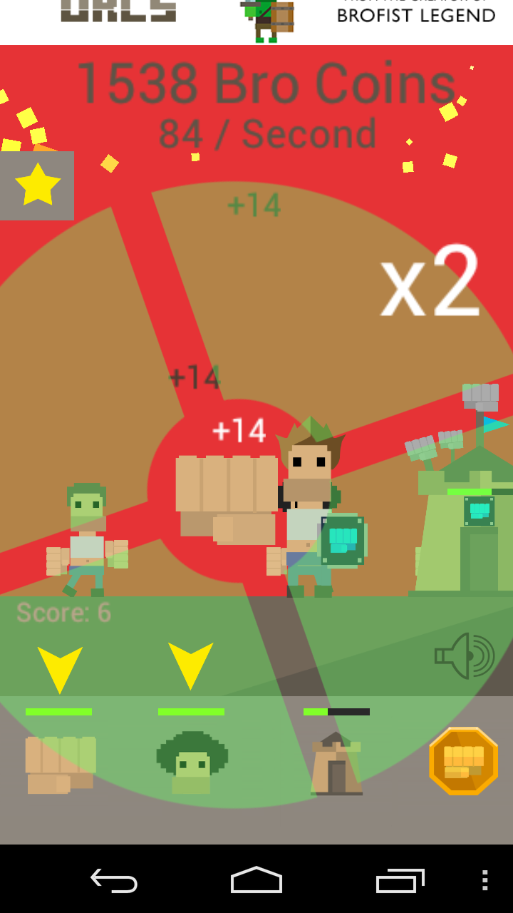 androidアプリ Brofist Legend攻略スクリーンショット5