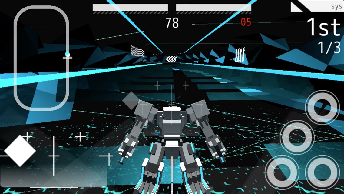 androidアプリ ブレイクアーツ：サイバーバトルレーシング攻略スクリーンショット1