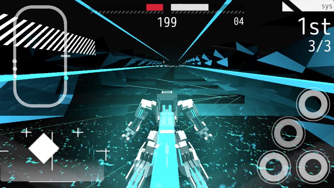 androidアプリ ブレイクアーツ：サイバーバトルレーシング攻略スクリーンショット2